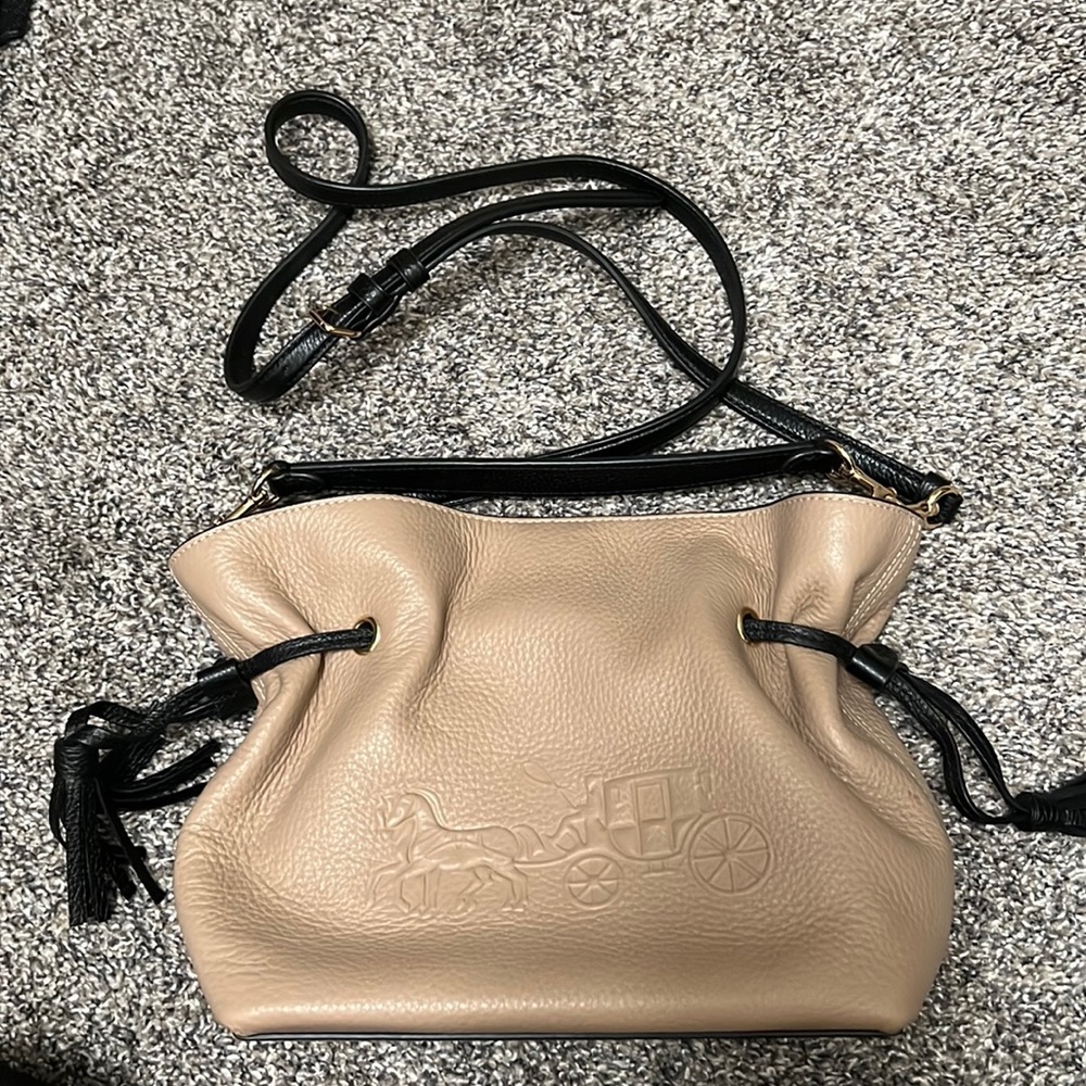 Coach Tan Crossbody Bag